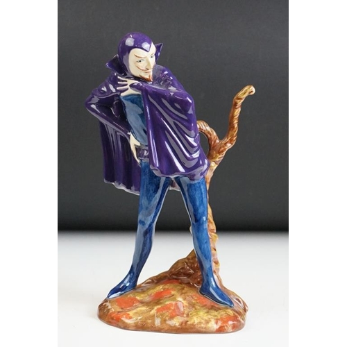 89 - Carlton Ware Mephisto limited edition ceramic figure. Marked no 359 of 500. Measures 25cm tall. In o... 