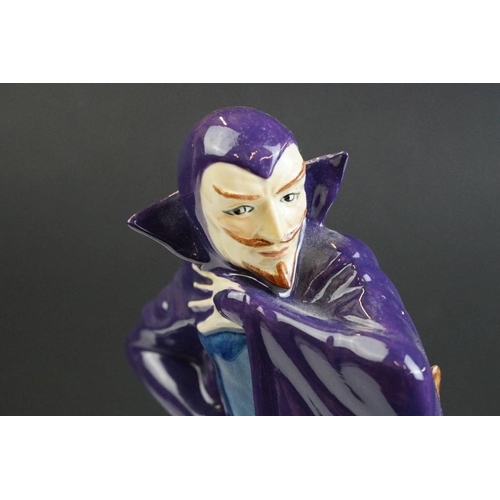 89 - Carlton Ware Mephisto limited edition ceramic figure. Marked no 359 of 500. Measures 25cm tall. In o... 