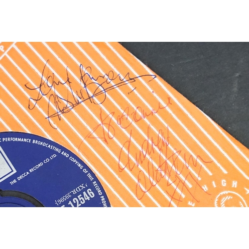 100A - Vinyl & Autographs - The Rolling Stones Let's Spend The Night Together 7