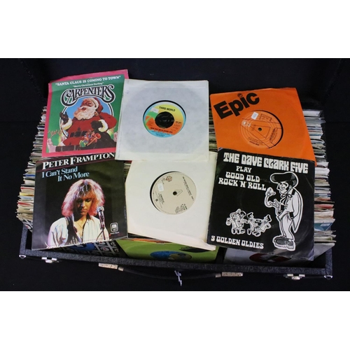 407 - Vinyl - Over 300 mainly 1970s & 1980s rock, pop, soul singles featuring some demos / promos to inclu... 