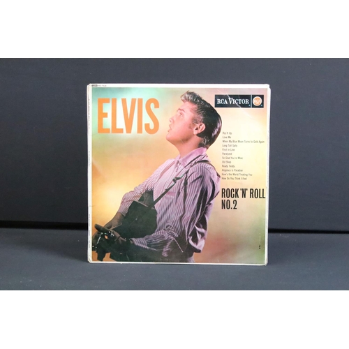 850 - Vinyl - Over 80 Elvis Presley LPs and 2 box sets spanning his career.  Vg overall