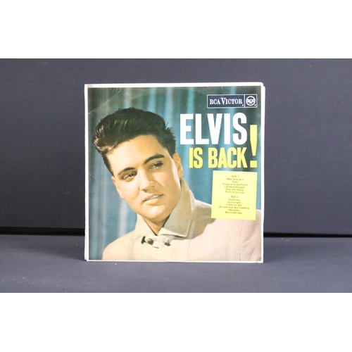 850 - Vinyl - Over 80 Elvis Presley LPs and 2 box sets spanning his career.  Vg overall