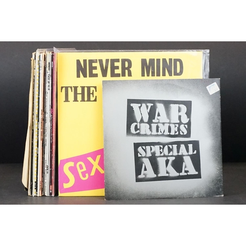 538 - Vinyl - Punk / New Wave / 2 Tone, 13 albums Five 12” and one 10” single, to include: Sex Pistols - N... 