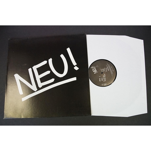 597 - Vinyl - Krautrock - Neu 3 albums to include: Neu! (EU 2001 white vinyl, Grönland Records, 530 7801) ... 