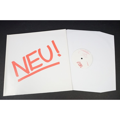 597 - Vinyl - Krautrock - Neu 3 albums to include: Neu! (EU 2001 white vinyl, Grönland Records, 530 7801) ... 