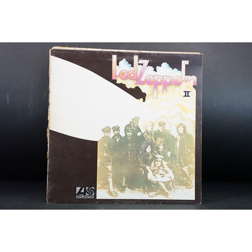 168 - Vinyl - 6 Led Zeppelin LPs to include II x 2 ( one with plum Atlantic labels and Livin' Lovin' Lovin... 