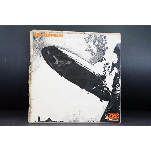 168 - Vinyl - 6 Led Zeppelin LPs to include II x 2 ( one with plum Atlantic labels and Livin' Lovin' Lovin... 