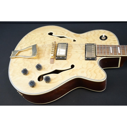 949 - Guitar - A Stagg hollow body electric guitar