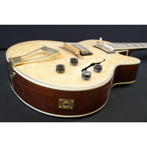 949 - Guitar - A Stagg hollow body electric guitar