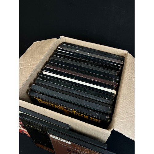 902 - Vinyl - 21 Classical boxsets featuring some stereo examples to include HMV SAN 161, SAN 165, SAN 182... 