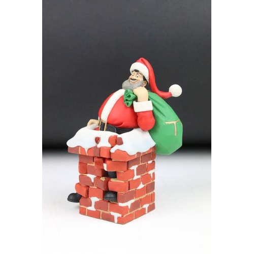 123 - Robert Harrop - Three Boxed The Dandy Desperate Dan Christmas figures including BDCS97 Dante Clause,... 