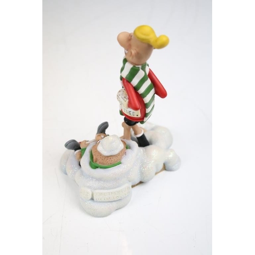 130 - Robert Harrop, Five Boxed Beano Bash Street Kids Christmas Figures including BDCS01 Plug & Wilfred ‘... 