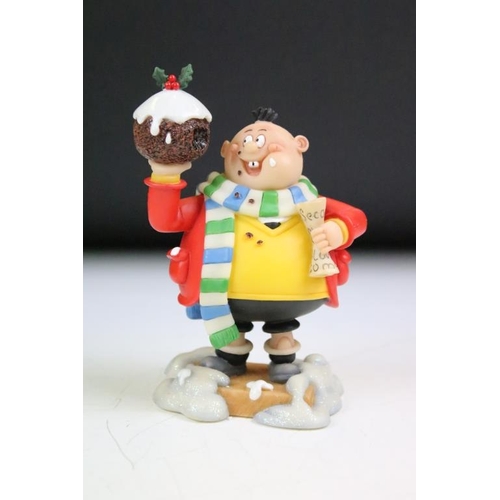 130 - Robert Harrop, Five Boxed Beano Bash Street Kids Christmas Figures including BDCS01 Plug & Wilfred ‘... 