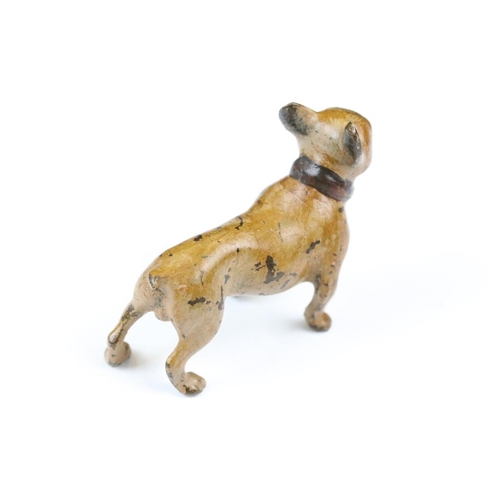 282 - Cold Painted Bronze Dog