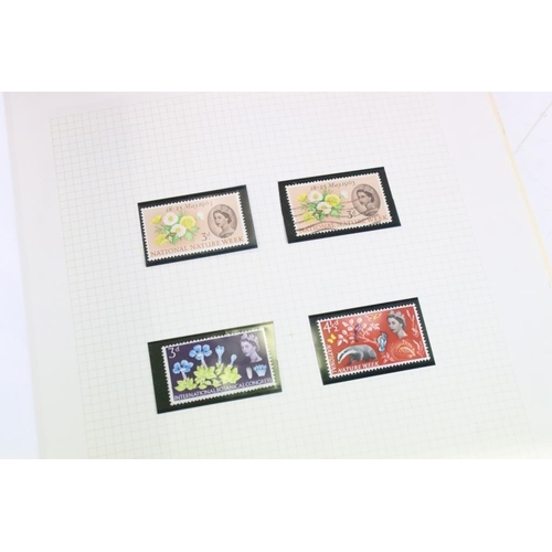 382 - Collection of British stamps contained within three albums, to include a Stanley Gibbons Windsor Alb... 