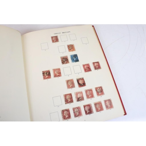 382 - Collection of British stamps contained within three albums, to include a Stanley Gibbons Windsor Alb... 