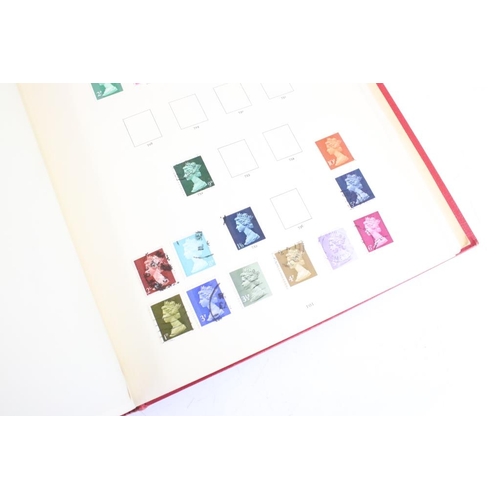 382 - Collection of British stamps contained within three albums, to include a Stanley Gibbons Windsor Alb... 