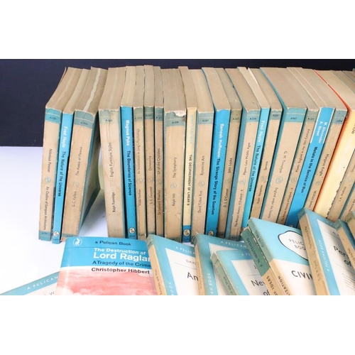 383 - Collection of over 50 vintage Pelican / Penguin non-fiction paperback books, featuring English Furni... 