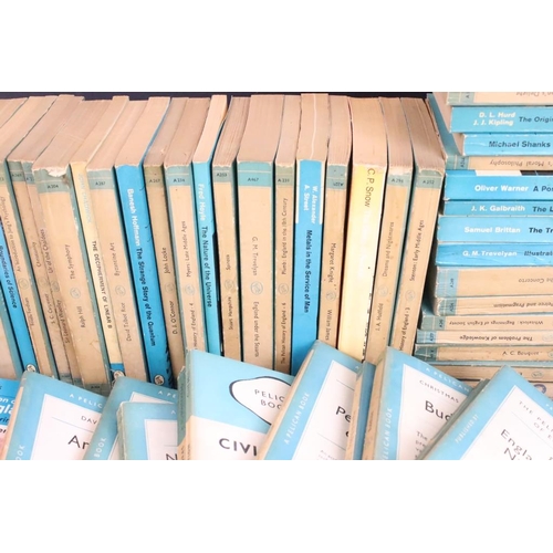 383 - Collection of over 50 vintage Pelican / Penguin non-fiction paperback books, featuring English Furni... 