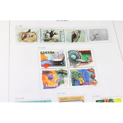 385 - Collection of British Commonwealth stamps contained within five Davo albums, to include 2 x New Zeal... 