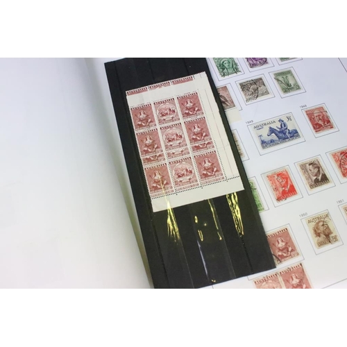 385 - Collection of British Commonwealth stamps contained within five Davo albums, to include 2 x New Zeal... 