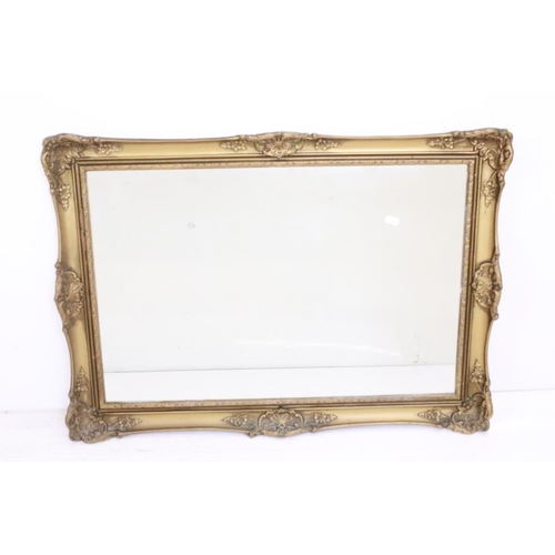 562 - Three Mirrors including a Rustic Pine Framed Mirror, Gilt Framed Mirror and a Mirror with white pain... 