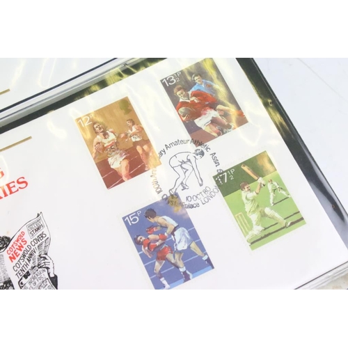 379 - Collection of first day covers to include two large album of covers dating from the 1970s to the 199... 