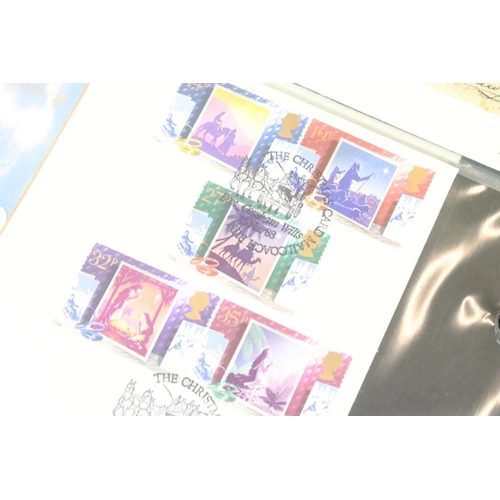 379 - Collection of first day covers to include two large album of covers dating from the 1970s to the 199... 