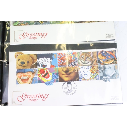 379 - Collection of first day covers to include two large album of covers dating from the 1970s to the 199... 