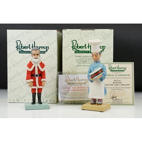 32 - Robert Harrop - Two Boxed Thunderbirds Christmas Limited Edition Figures including TBFCS11 Jeff Trac... 