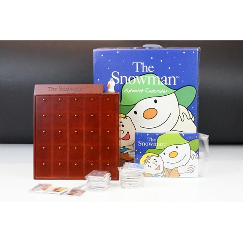 38 - Coalport Characters ' The Snowman ' Advent Calendar, boxed