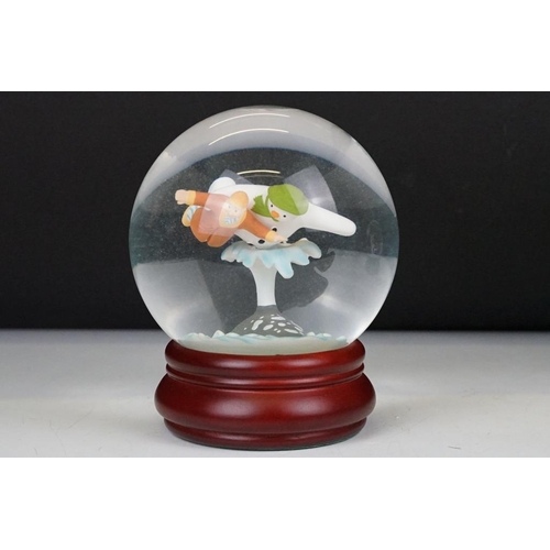 52 - Two boxed Coalport Characters ' The Snowman ' snow globes to include ' The Adventure Begins ' and ' ... 