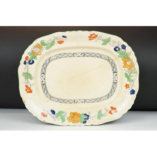 60 - Late 19th / early 20th century Masons Ironstone floral dinner ware, pattern no. c2639, to include 2 ... 