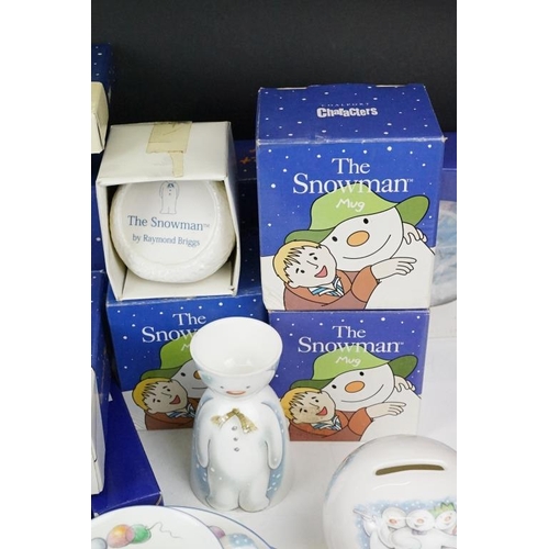 66 - Collection of ' The Snowman ' ceramics, many boxed, to include Coalport Characters, Border Fine Arts... 