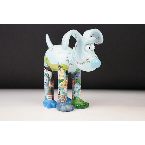 8 - Four Aardman / W&G Ltd Wallace & Gromit 'Gromit Unleashed' figures to include Newfoundland, Bunty, J... 