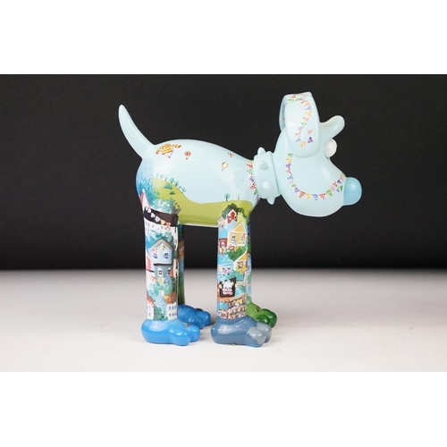 8 - Four Aardman / W&G Ltd Wallace & Gromit 'Gromit Unleashed' figures to include Newfoundland, Bunty, J... 