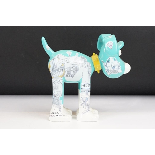 87 - Four Aardman / W&G Ltd Wallace & Gromit ' Gromit Unleashed ' figures to include Butterfly, Collarful... 