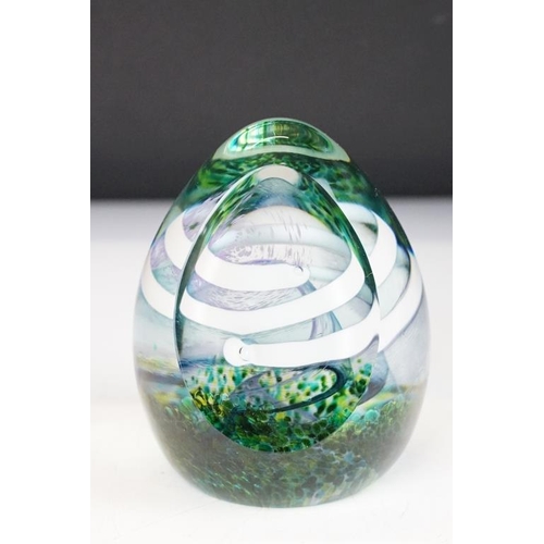 88 - Four boxed Caithness glass paperweights to include three ltd edn examples, featuring Autumn Illusion... 