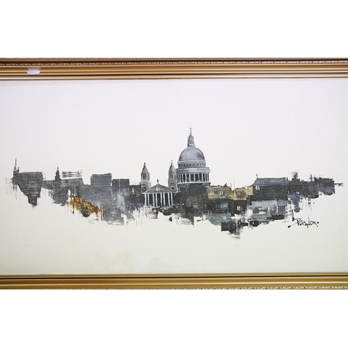 510 - Terry Donnelly, Tyne Bridge, Newcastle, pastel and charcoal, signed lower right and dated '99, frame... 