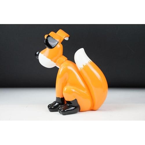 9 - Five Aardman / W&G Ltd Wallace & Gromit 'Gromit Unleashed' seated figures to include Merry-Go Gromit... 