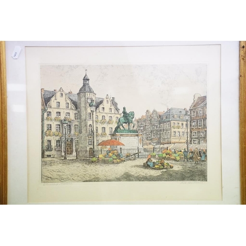 521 - Ernest Savage (1910 - 1992), Italian scene, watercolour, signed lower right, inscribed verso ' Rioma... 