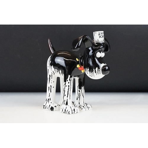 99 - Three Aardman / W&G Ltd Wallace & Gromit ' Gromit Unleashed ' figures to include Isambark Kingdog Br... 