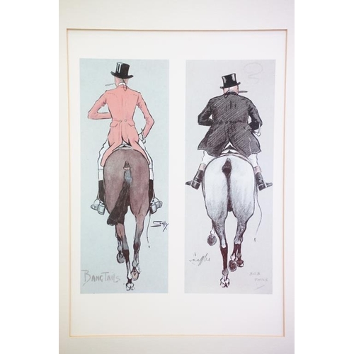 457 - Set of three after Henry Alken, fox hunting, colour prints, each 23 x 27cm, each framed and glazed, ... 