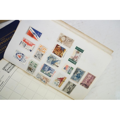 395 - Collection of British, World and Commonwealth stamps contained within 11 albums, featuring mint exam... 