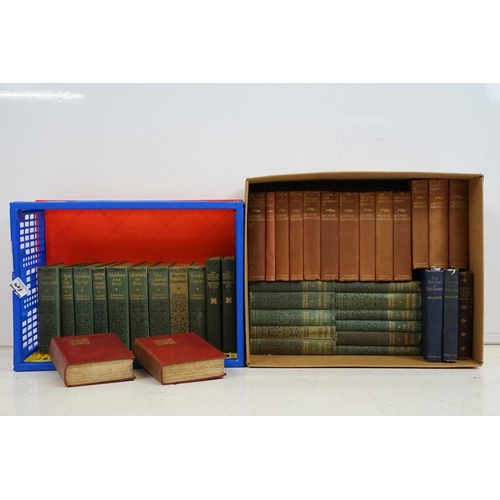 396 - Collection of books by Charles Dickens, mainly The Fireside Dickens, Fireside Editions and a collect... 