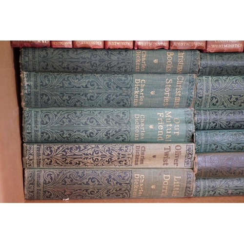 396 - Collection of books by Charles Dickens, mainly The Fireside Dickens, Fireside Editions and a collect... 