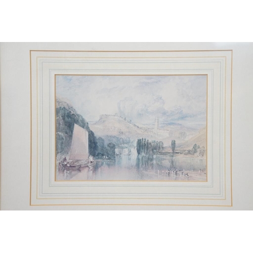 461A - Collection of pictures, mostly colour prints, to include 6 x JMW Turner ' The Rivers Of England ' (w... 