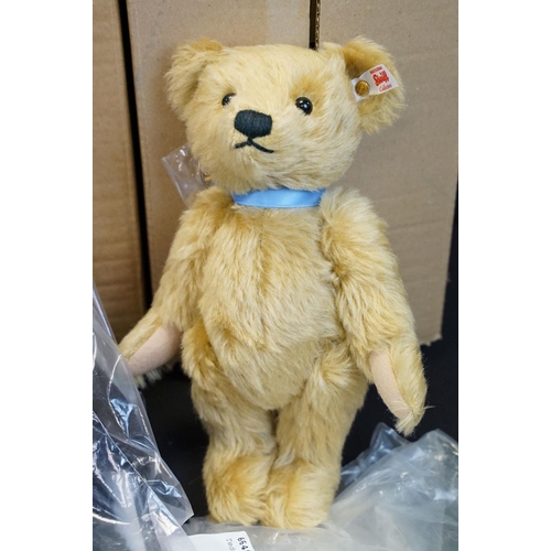 1507 - Steiff - Six boxed ltd edn Steiff teddy bears to include Sebastian No. 664793 (Bear and paperwork wi... 