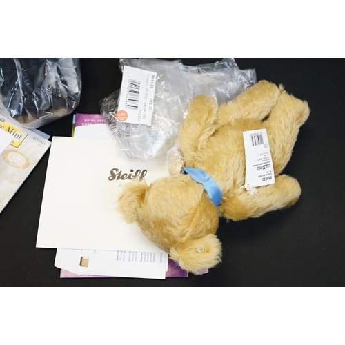 1507 - Steiff - Six boxed ltd edn Steiff teddy bears to include Sebastian No. 664793 (Bear and paperwork wi... 