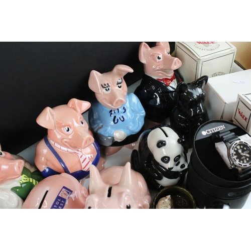 26 - Large collection of assorted Wade ceramics to include natwest 'cousin wesley', five natwest pigs, pa... 